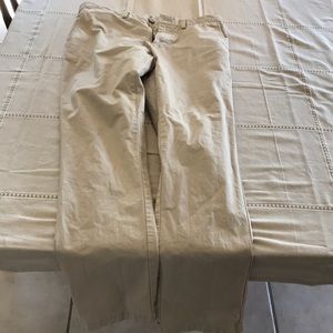 Slim khakis